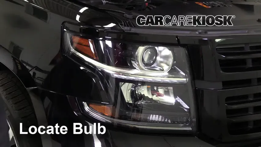 2018 Chevrolet Tahoe Premier 6.2L V8 FlexFuel Lights Turn Signal - Front (replace bulb)